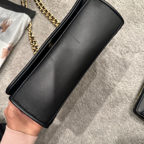 Tory Burch Black Quilted Shoulder Bag and Wallet - Picture 6 of 10